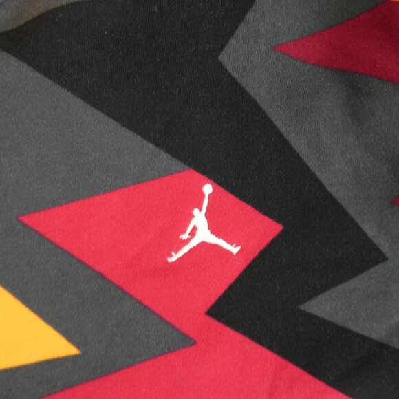 Nike Air Jordan Men’s Pullover Hoodie Red FB7014‑619 Size XXL - Picture 5 of 9